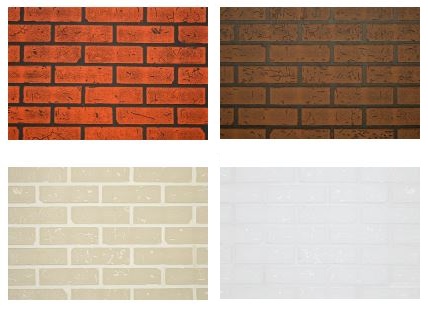 Интерьерная панель на основе МДФ с тиснением серия ''Кирпич'' 2440*1220*6 мм